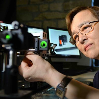 The University of Huddersfield’s Professor Dame Xiangqian (Jane) Jiang, a world-renowned expert in the field of metrology